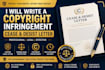 write a copyright infringement cease and desist letter