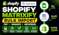 do shopify csv product listing bulk upload product import and data entry