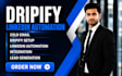 up dripify cold email dripify linkedin automation integration lead generation