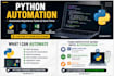 develop python automation scripts and custom python applications