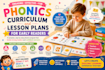 design a complete phonics curriculum and lesson plans for early readers