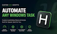 create custom autohotkey ahk macros, scripts and automate any window task