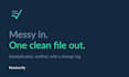 clean, deduplicate and verify your messy data