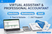 do professional book keeping and accounting