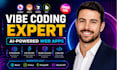 build vibe coding replit lovable dev base44 and supabase vercel ai web app volt