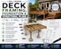 design deck framing, foundation and structural plans