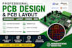 design custom pcb, schematic, pcb layout, and gerber files