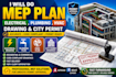 do mep plan, electrical drawing, plumbing, hvac, city permit
