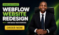 redesign your webflow website for saas and tech startups