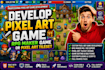 develop pixel art game, rpg maker game or pixel art tileset
