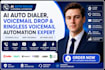setup cloud based on premise omnichannel automated dialer software p1 autodialer