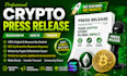 write crypto press release blockchain press release web3 press release token PR