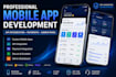 build a professional mobile app with API and payment integration