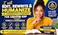 do 100 percent humanize ai content,rewrite, optimize and cite ai written content