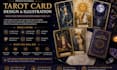 create custom tarot card designs and mystical tarot deck illustrations