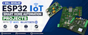 develop esp32 iot smart home automation projects with wifi bluetooth
