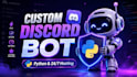 program and host a custom python discord bot
