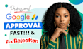 fix google adsense rejection, approval issues and appeal policy violations