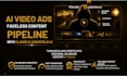 create claude ai video ads faceless content pipeline using claude higgsfield ai