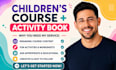 ghostwrite children course curriculum and printable kids activity book content