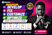 develop and design prestashop ecommerce store or optimize prestashop bug fixing