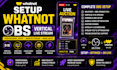 setup whatnot obs vertical live stream