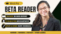 beta read for fantasy romance fiction