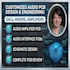 design audio electronics circuits schematics, and printed circuit boards
