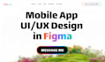 design your mobile app ui ux in figma, mockups, wireframes