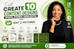 design 10 social media posts, social media post design