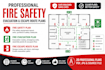 create professional fire safety, evacuation and escape route plans