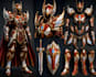 create custom 3d cosplay model, helmets, prop, 3d cosplay armor