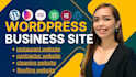 design premium restaurant cleaning roofing and construction website