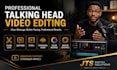 professionally edit engaging talking head videos