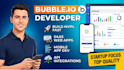 do bubble io mobile app, bubble io website, bubble saas app, bubble mvp, web app
