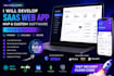 develop saas website, web app, full stack and custom software