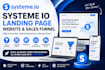 create systeme io landing page systeme io website expert systeme io sales funnel