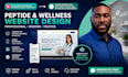 design a professional peptide wellness clinic website