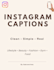 write aesthetic instagram captions for your content