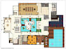 design site plan layout,cad presentation plan, luxury apartment resort,courtyard