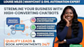 create manychat chatbot automation, ghl integration, chatbot whatsapp instagram