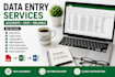 do accurate data entry copy paste typing