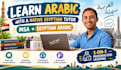 teach you arabic language through interactive lessons
