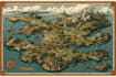 draw fantasy map illustration