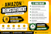 write amazon reinstatement plan of action for amazon suspension