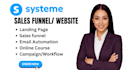 systeme io sales funnel systeme io landing page systeme io funnel