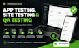 do app testing, site testing and QA testing
