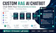 build a custom rag ai chatbot trained on your documents and data