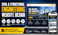 civil engineering website structural construction architecture surveying website