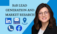 do b2b leads generation and market research